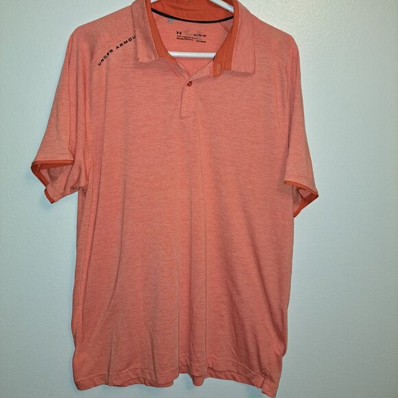 Under Armour Other - Under Armour Loose Heatgear Short Sleeve Golf Polo Shirt SIZE XL